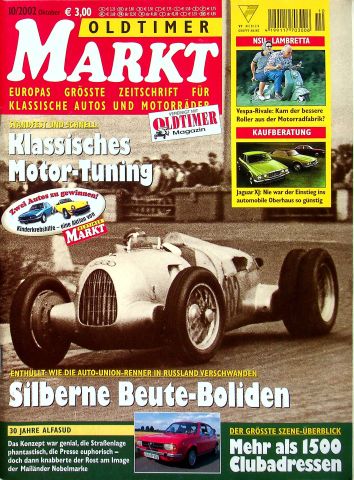 Deckblatt Oldtimer Markt (10/2002)